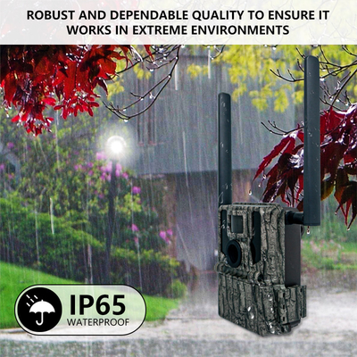 Nuova High-End 2K/30fps Dual Antenna 4G LTE Foto e Video Lungo raggio, Long Standby Remote Control Tracking Camera