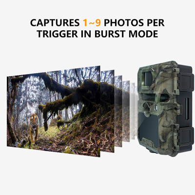 KG45 TRAMP ALARM TRAIL CAMERA per gli appassionati di caccia chiamata per trasmettere SMS su allarme risposta rapida