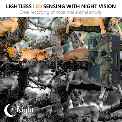 KG45 TRAMP ALARM TRAIL CAMERA per gli appassionati di caccia chiamata per trasmettere SMS su allarme risposta rapida