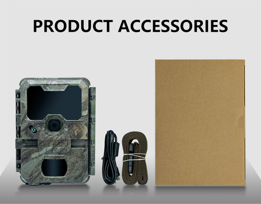 KW788 Trail Camera di caccia Fotocamera impermeabile 0.1s trigger 4K visione notturna 32MP fotocamera a infrarossi impermeabile