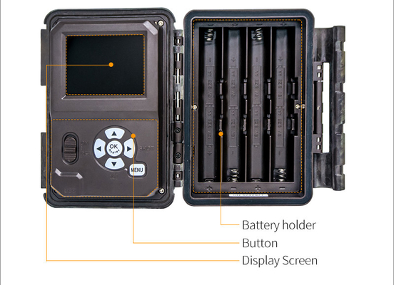 WIFI trail Camera KW866 impermeabile IP67 OEM/ODM fino a 512GB Storage SD Memory Card 32MP 4K wildlife camera