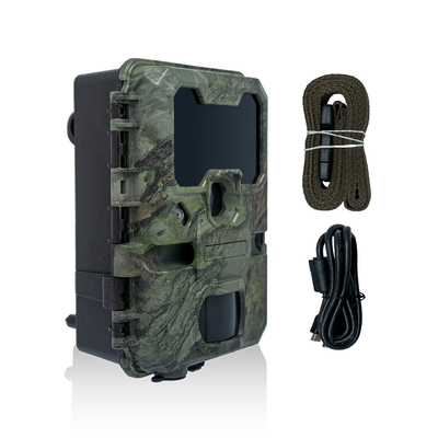 WIFI trail Camera KW866 impermeabile IP67 OEM/ODM fino a 512GB Storage SD Memory Card 32MP 4K wildlife camera