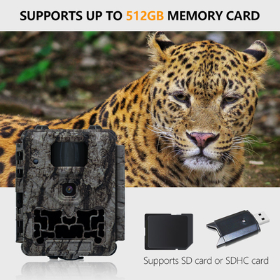 Trail Camera KW561 30MP 0,25s trigger Velocità 4K Video Resolution Ignifuga IP67 fino a 512GB