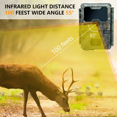Fotocamera da caccia KW788 impermeabile IP67 video 4K 32MP facile navigazione semplice utilizzo robusta lunga durata di lavoro