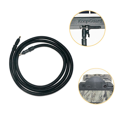 accessori da caccia pannello solare come potenza supplementare ABS25 materiale ignifugo con vite in filo su entrambe le estremità del cavo