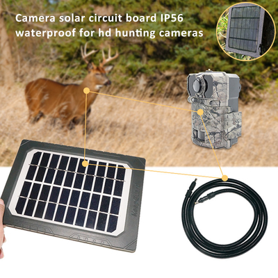 accessori da caccia pannello solare come potenza supplementare ABS25 materiale ignifugo con vite in filo su entrambe le estremità del cavo