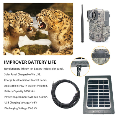 accessori da caccia pannello solare come potenza supplementare ABS25 materiale ignifugo con vite in filo su entrambe le estremità del cavo