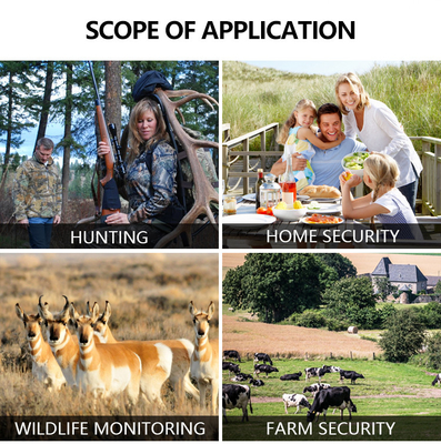 2025 Nuova High-End KW896 Antenna 100ft Night Range 32MP 2K Camera da caccia GSM per 4G Wildlife Research per Trail Camera