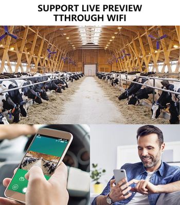 WIFI trail Camera KW866 impermeabile IP67 OEM/ODM fino a 512GB Storage SD Memory Card 32MP 4K wildlife camera