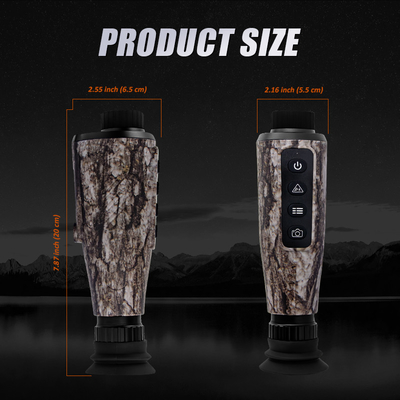 Rimanete connessi e registrate le vostre avventure con questo monocolo di imaging termico con Wi-Fi AP e batteria da 4000mAh
