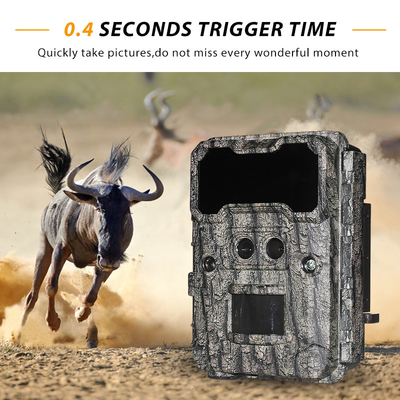 Keepguard fotocamera a doppia lente a LED senza lucentezza da 30 MP 1080P Visione notturna Caccia Gioco foresta fauna selvatica
