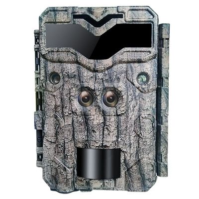 Fotocamere da caccia HD Keepguard Dual-Lens 32MP No-Glow LED Trail Camera 1080P Night Vision Camera da caccia per la fauna selvatica