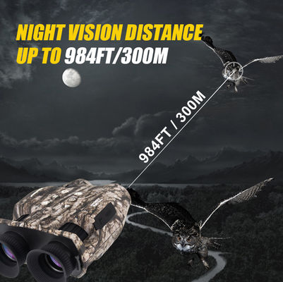 binocoli professionali portatili 12x25 di alta potenza per visione notturna per campeggio all'aperto caccia avventure condizioni di scarsa illuminazione