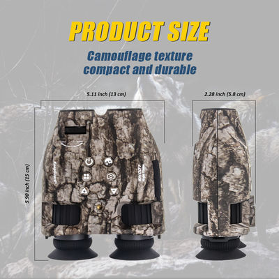 Capacità di visione notturna • Schermo ad alta risoluzione • Visibilità a lungo raggio • Design resistente e robusto adatto all'uso esterno • Comandi facili da usare • Batteria ricaricabile