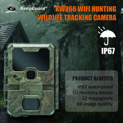 Telecamera wireless WiFi Bluetooth Mobile Trail Camera Ideale per applicazioni di sicurezza della caccia e monitoraggio della fauna selvatica