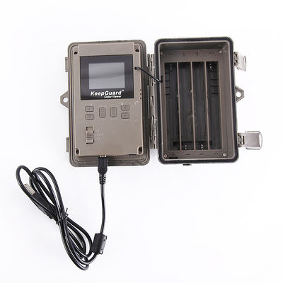 macchina fotografica infrarossa impermeabile a 2,4 pollici programmabile della traccia IP54