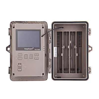 macchina fotografica infrarossa impermeabile a 2,4 pollici programmabile della traccia IP54