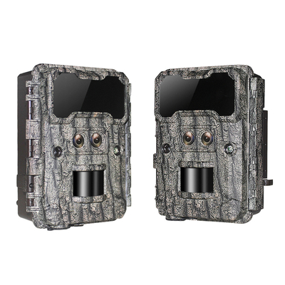 Macchina fotografica doppia indigena della traccia della lente di 13MP CMOS che cerca la macchina fotografica della fauna selvatica di visione della macchina fotografica 0.3s vicino
