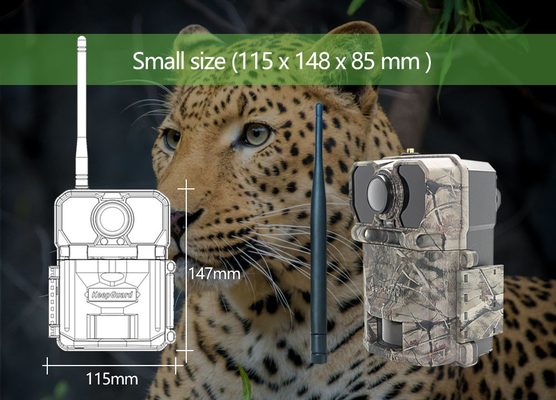 La macchina fotografica all'aperto CMOS della traccia della fauna selvatica di MMS di GSM cammuffa 30MP 4G 1080P che cerca la macchina fotografica