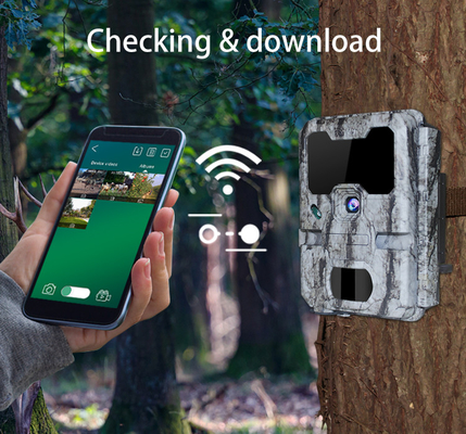 Carta della macchina fotografica 140mA SDHC di 30MP Camo Wifi Surveillance per monitoraggio