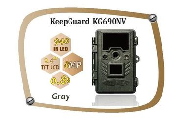 Prova di visione di KeepGuard 8MP HD No Glow Night/macchina fotografica KG690NV di Kunting