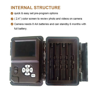 Fotocamera digitale per la fauna selvatica 4K