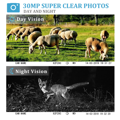 Macchina fotografica cercante all'aperto della fauna selvatica della traccia della macchina fotografica 30Mp 1080P con il ftp dello smtp di MMS