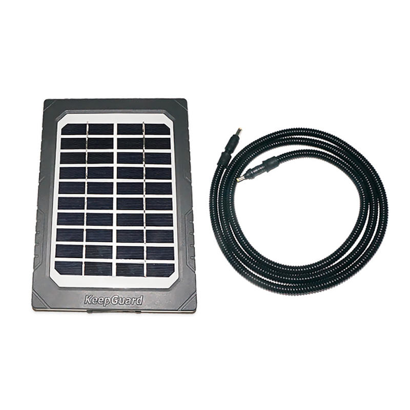 accessori da caccia pannello solare come potenza supplementare ABS25 materiale ignifugo con vite in filo su entrambe le estremità del cavo