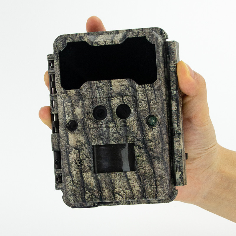 Fotocamera a doppio obiettivo per la fauna selvatica 0,25s Velocità di cattura 30MP Immagine cristallina 1080P No - Glow Night Vision Camera