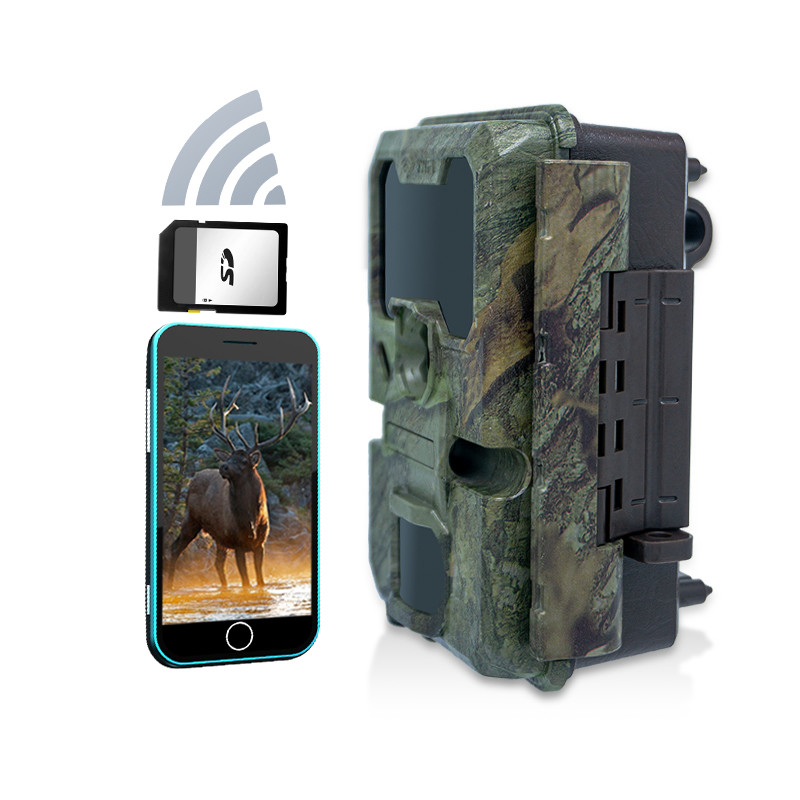 WIFI trail Camera KW866 impermeabile IP67 OEM/ODM fino a 512GB Storage SD Memory Card 32MP 4K wildlife camera