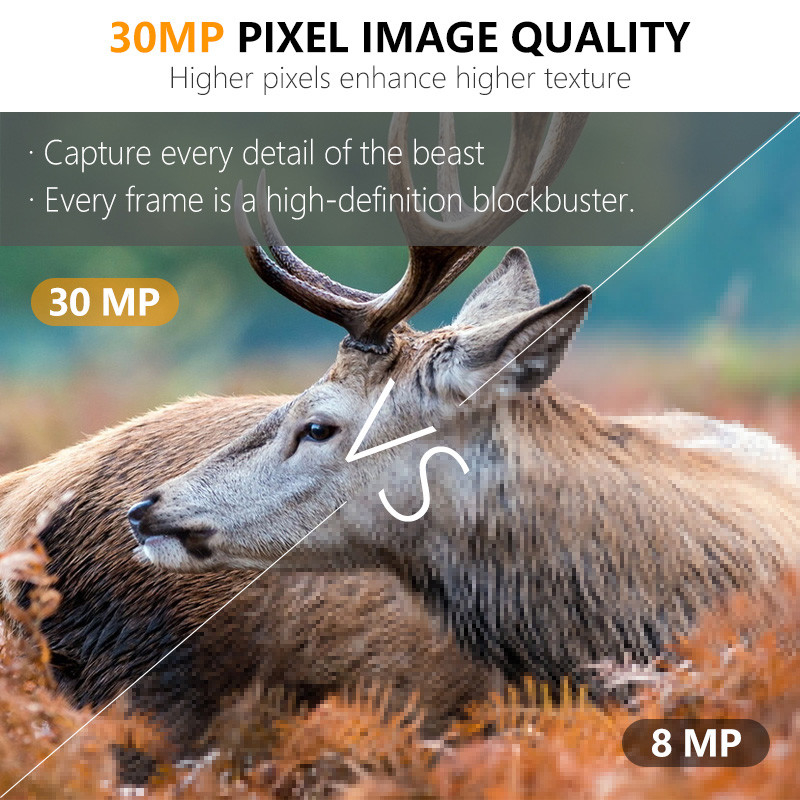Fotocamera nascosta a doppio obiettivo KW696 OEM/ODM 0.4s trigger 1080P/30MP impermeabile IP67 100ft gamma notturna per la caccia alla fauna selvatica