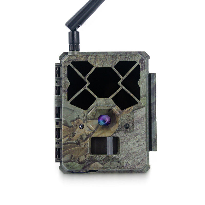 Telecamera da caccia 4G KW886 con telecomando, capacità video 1080p e portata notturna di 120 piedi