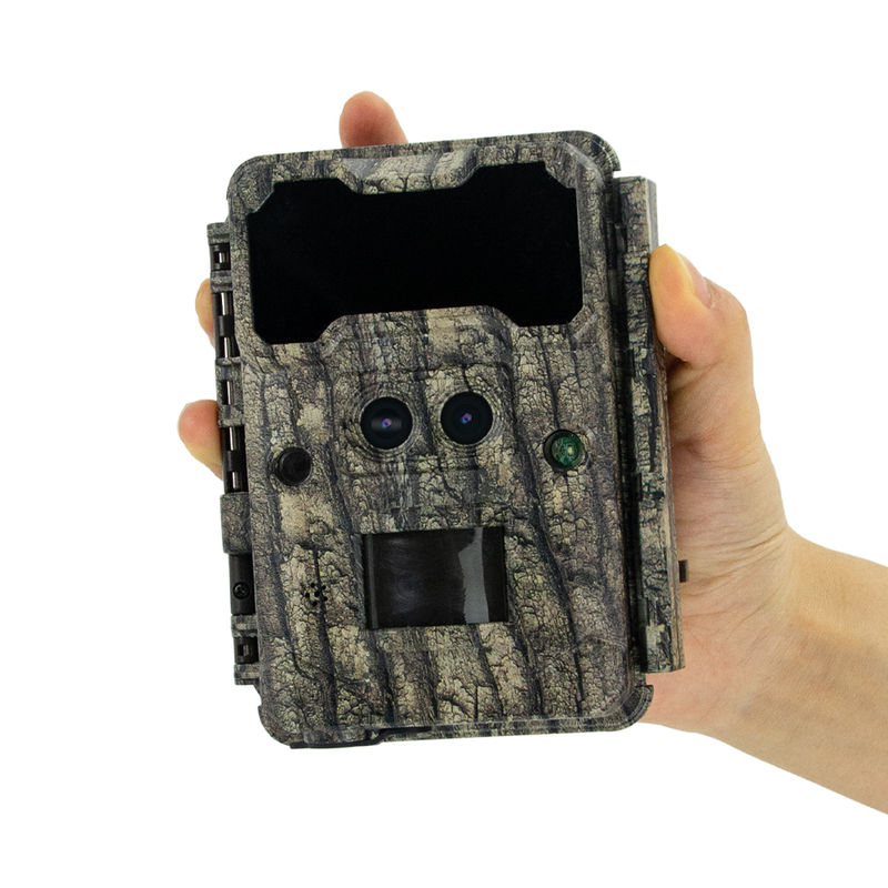 Fotocamera di caccia a infrarossi 30MP1080P Fotocamere a doppio obiettivo per giochi all'aria aperta Trap Wildlife Waterproof 940nm IR Camera