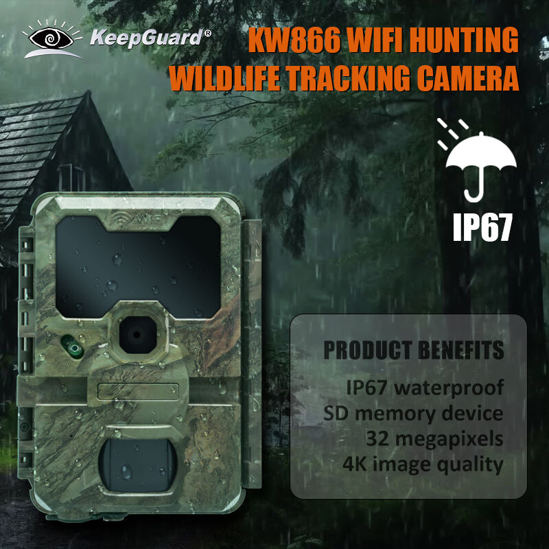 Telecamera wireless WiFi Bluetooth Mobile Trail Camera Ideale per applicazioni di sicurezza della caccia e monitoraggio della fauna selvatica