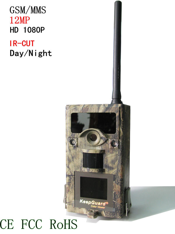 Nessun MMS di incandescenza di 860NV IL GSM GPRS trascina la video dimensione della macchina fotografica 1920*1080p, tempo di reazione 0.6s